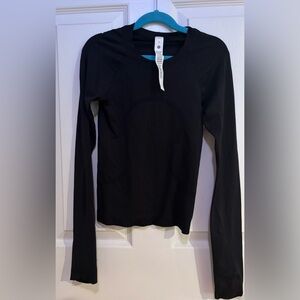 lululemon athletica Classic Black Long Sleeve Tee
